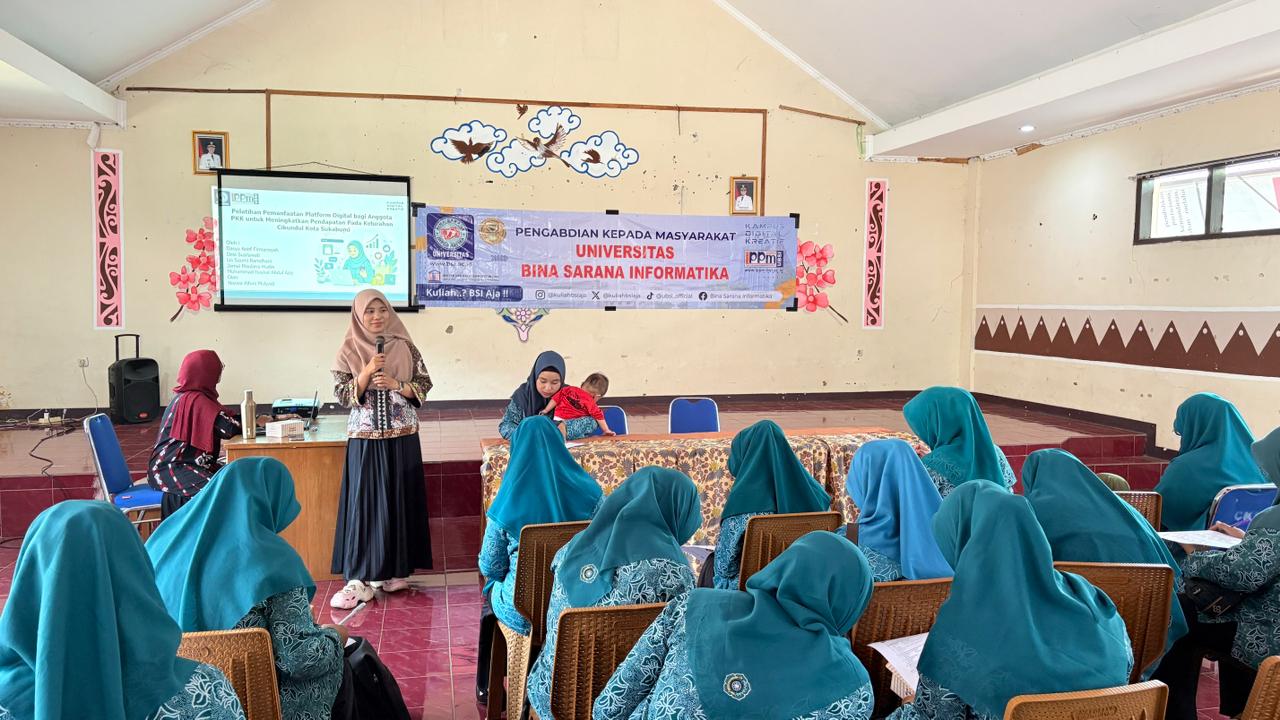 Pelatihan Pemanfaatan Plat form Digital bagi Anggota PKK untuk meningkatkan Pendapatan Pada Kelurahan Cikundul Kota Sukabumi