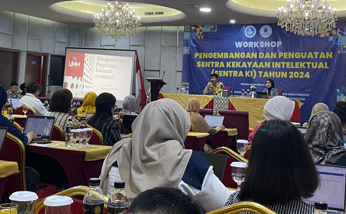 Sentra HKI Universitas BSI Hadiri Workshop Pengembangan dan Penguatan Sentra Kekayaan Intelektual